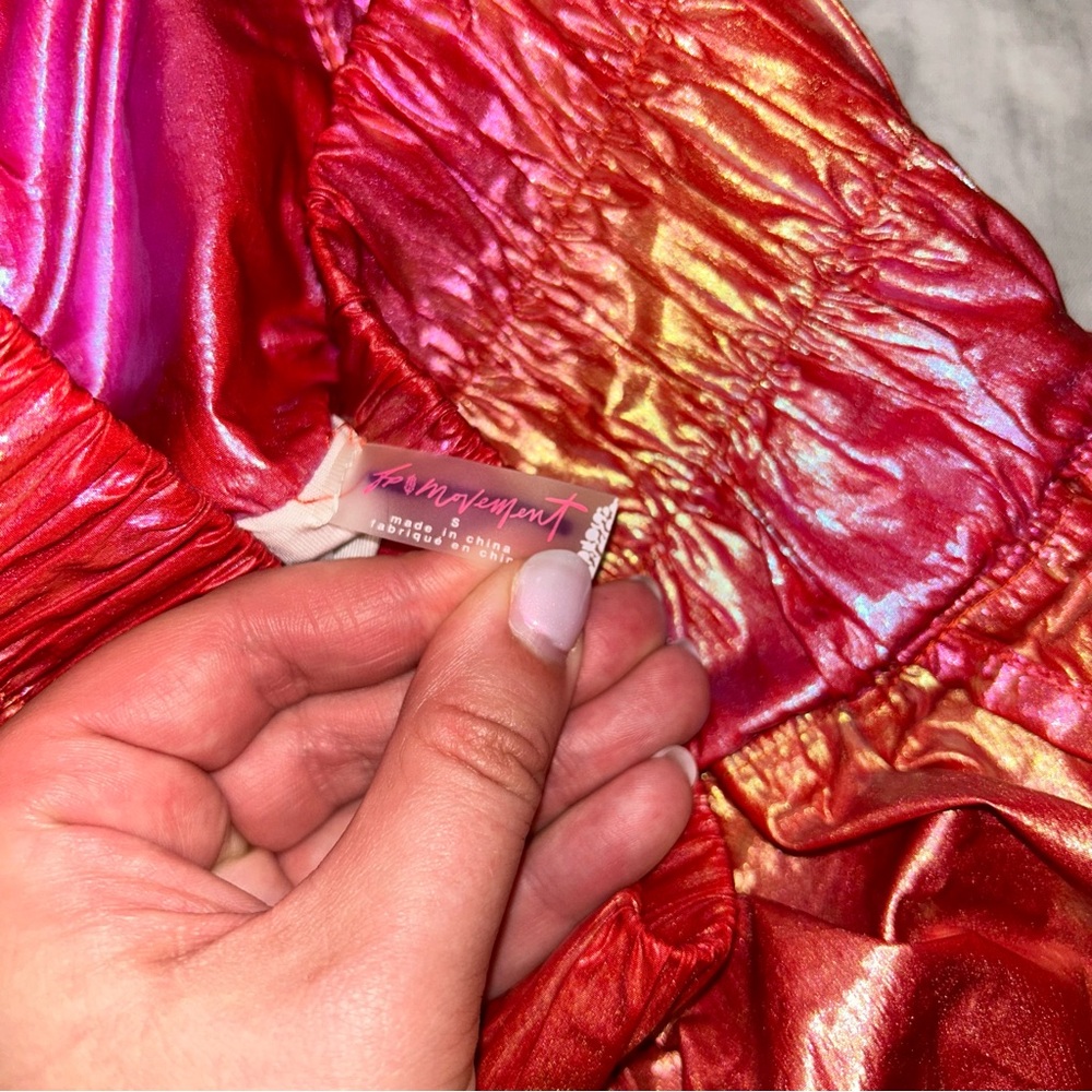 Free People Movement Iridescent Active Shorts - Picture 2 of 4